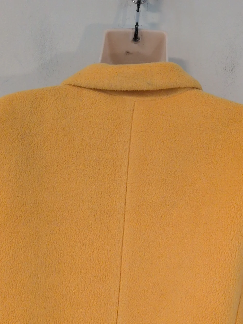 Express + Compagnie Internationale Fleece Cropped Blazer Marigold
